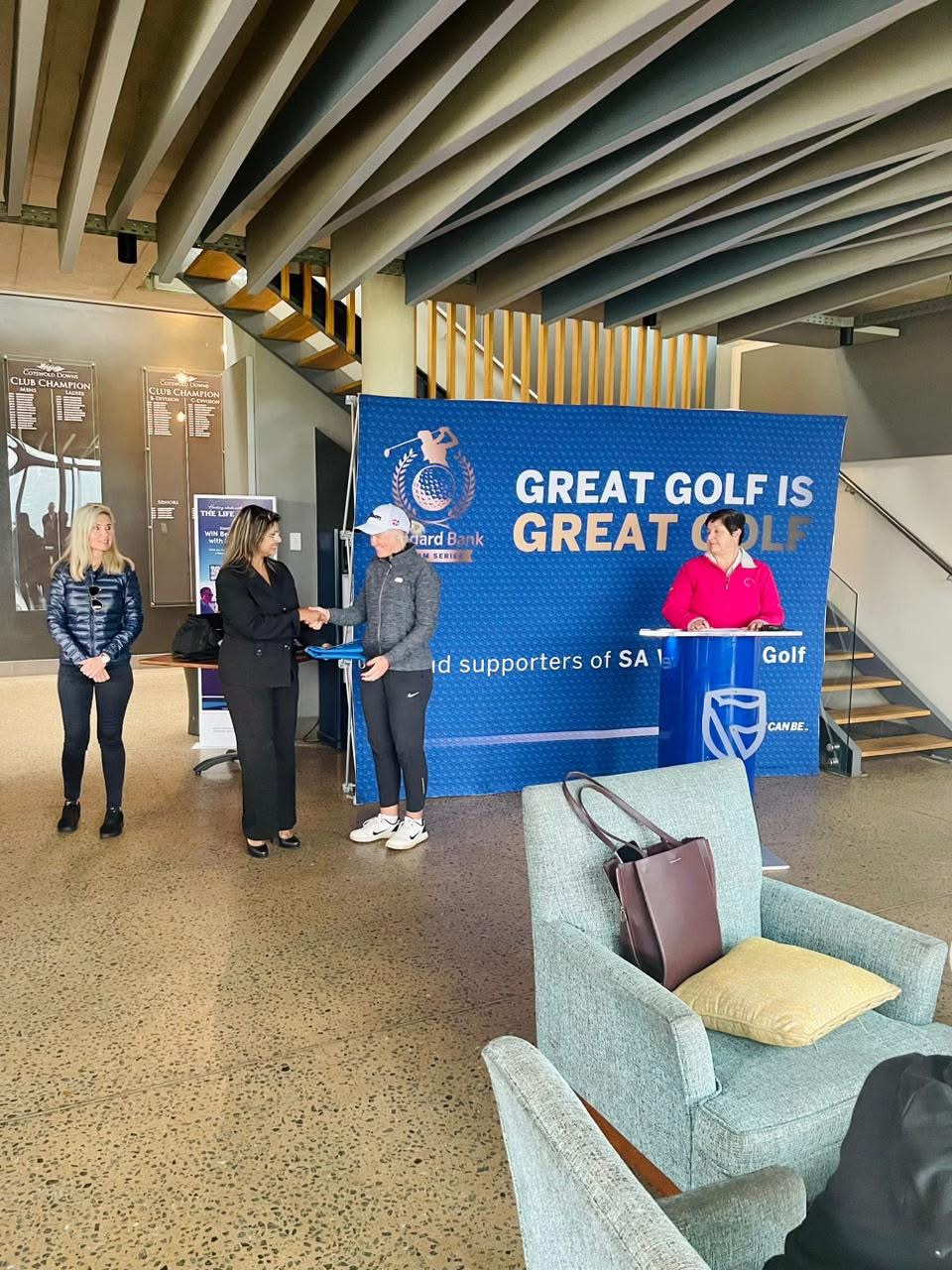 Inside the clubhouse