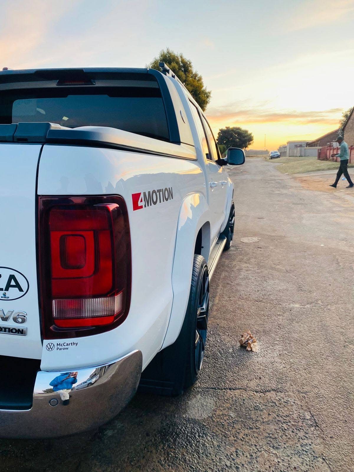 Completed VW Amarok repair