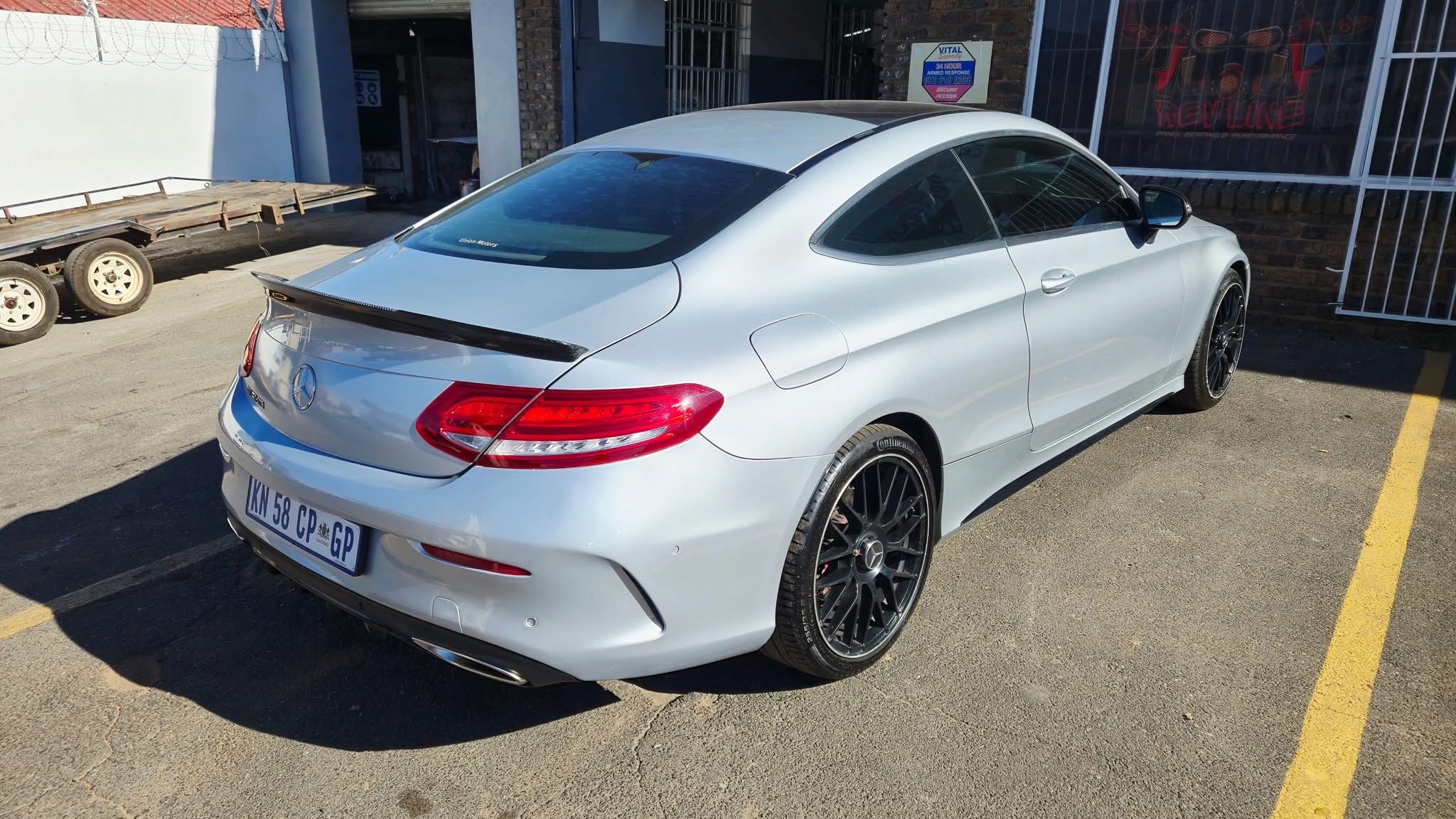 Mercedes after repair